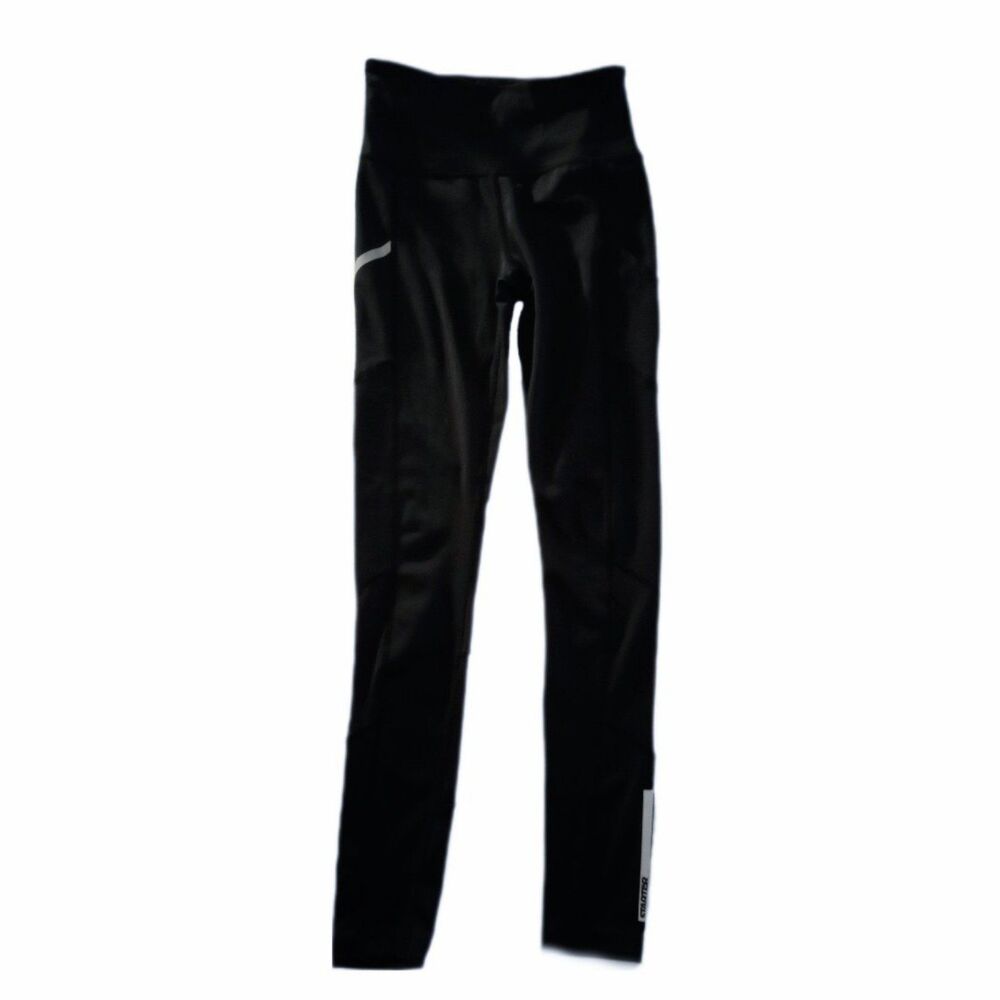 Starter DriStar Black Athletic Leggings sz XS Junior Womens